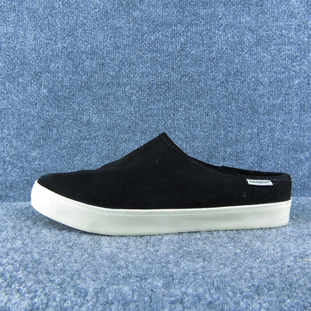 Staheekum Cami Mule Women Slipper Shoes Black Suede Slip On‎ Size 9 Medium